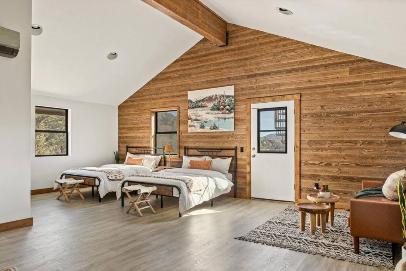Steel Pine Lodge A Rustic Mountain Retreat Views Baldwin Lake Εξωτερικό φωτογραφία