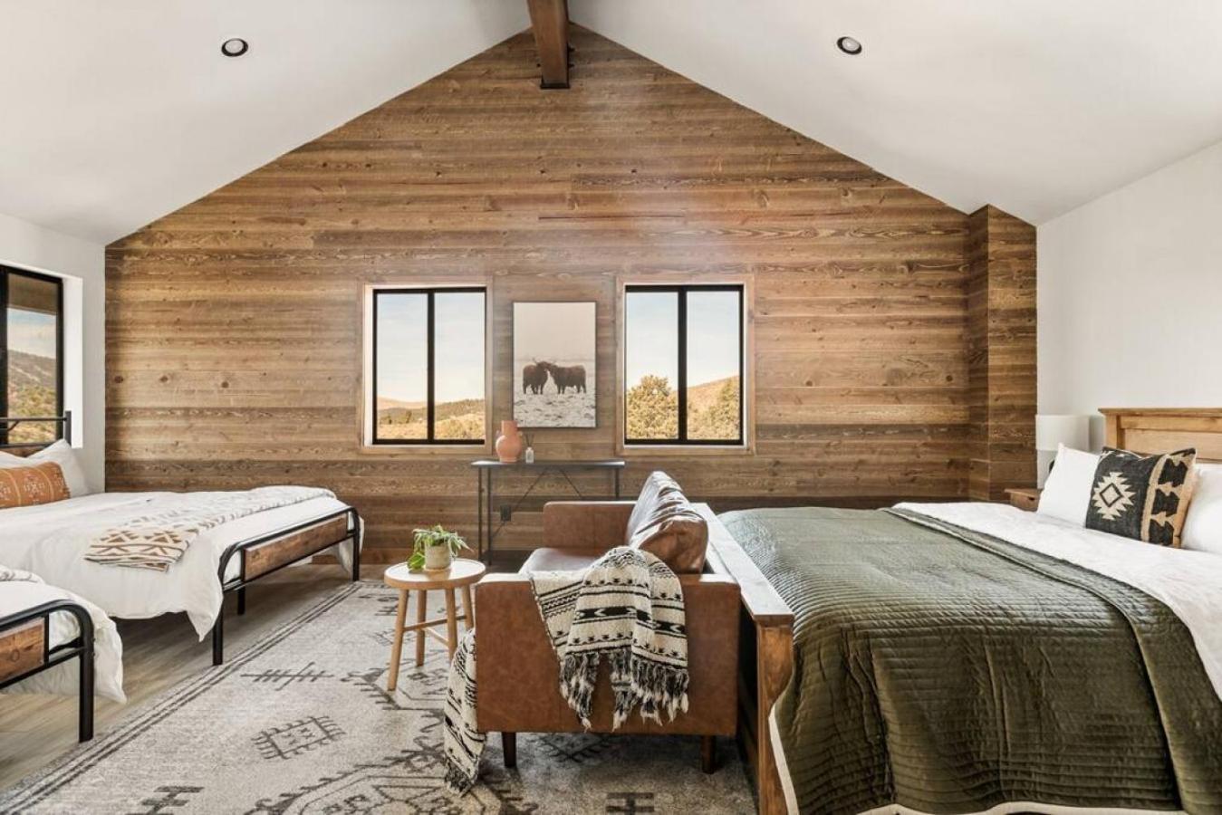 Steel Pine Lodge A Rustic Mountain Retreat Views Baldwin Lake Εξωτερικό φωτογραφία